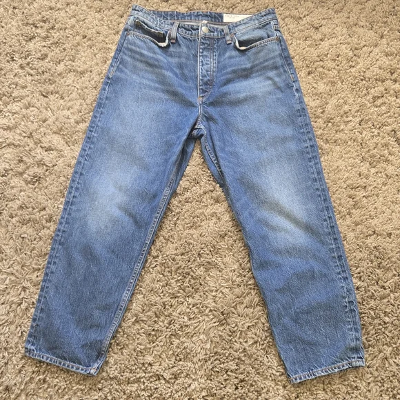 rag & bone Alissa High Rise Barrel Leg Jeans - Picture 3 of 16